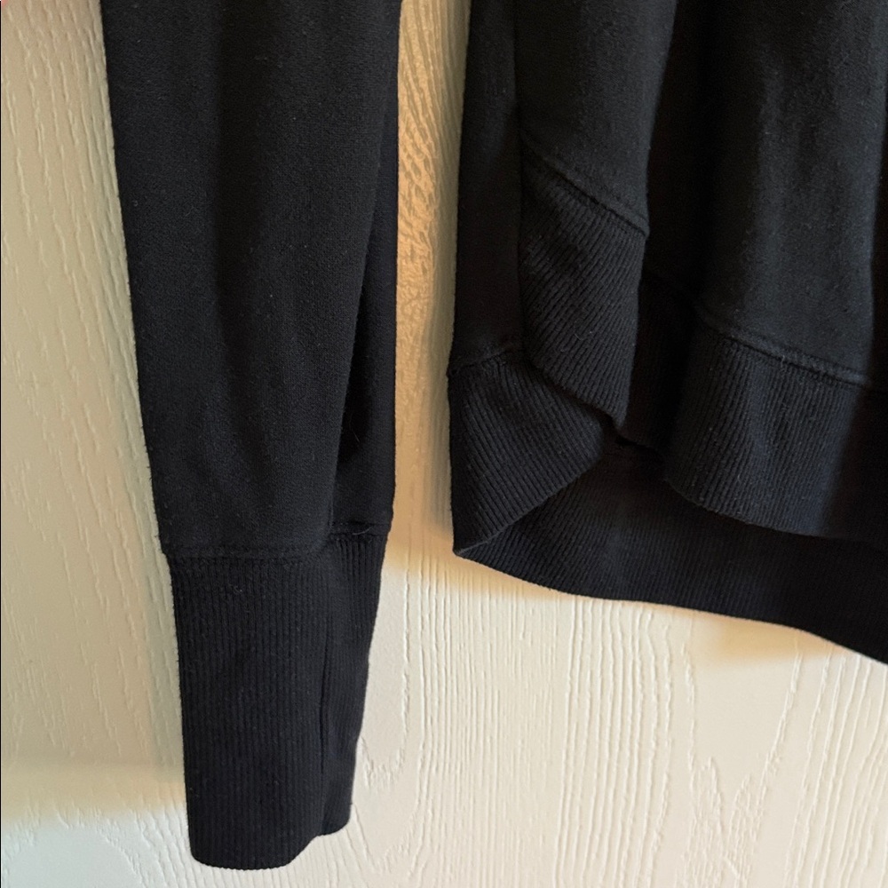 Athleta Black Pullover Lightweight Crew - image 3